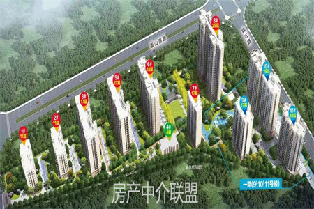 密州大源·枫香湖畔3室2厅1卫132m2精装修